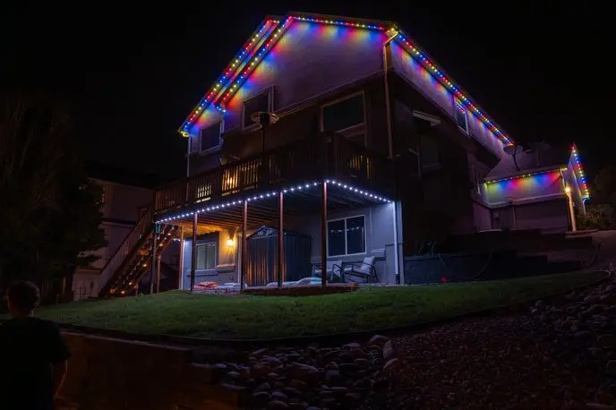 Christmas Light Installation near Panama City Beach FL in Panama City Beach FL