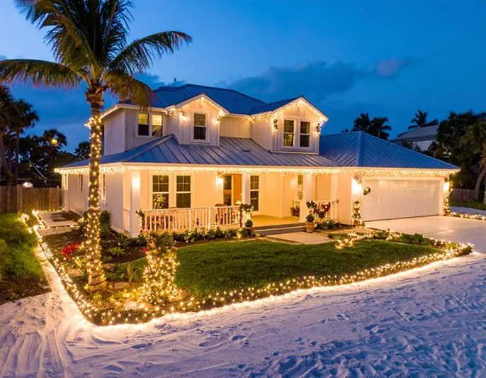 Christmas Light Installation Panama City Beach FL