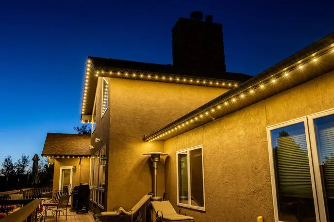 Christmas Light Installation job in Panama City Beach FL