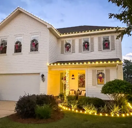 Christmas Light Installation Panama City Beach FL