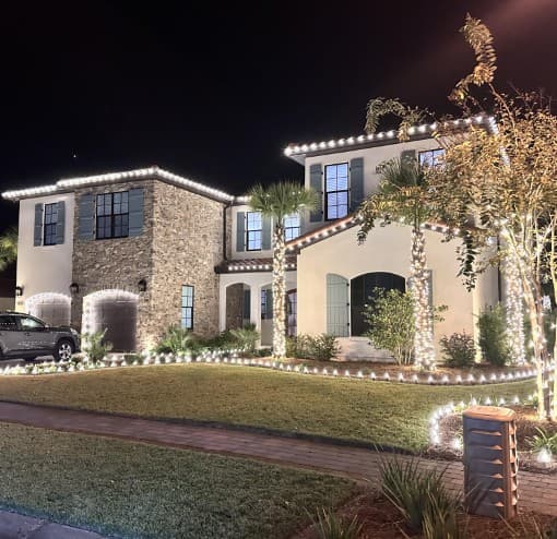 Christmas Light Installation Panama City Beach FL