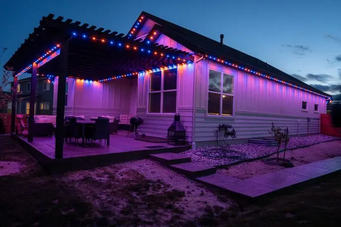 Christmas Light Installation near Panama City Beach FL in Panama City Beach FL