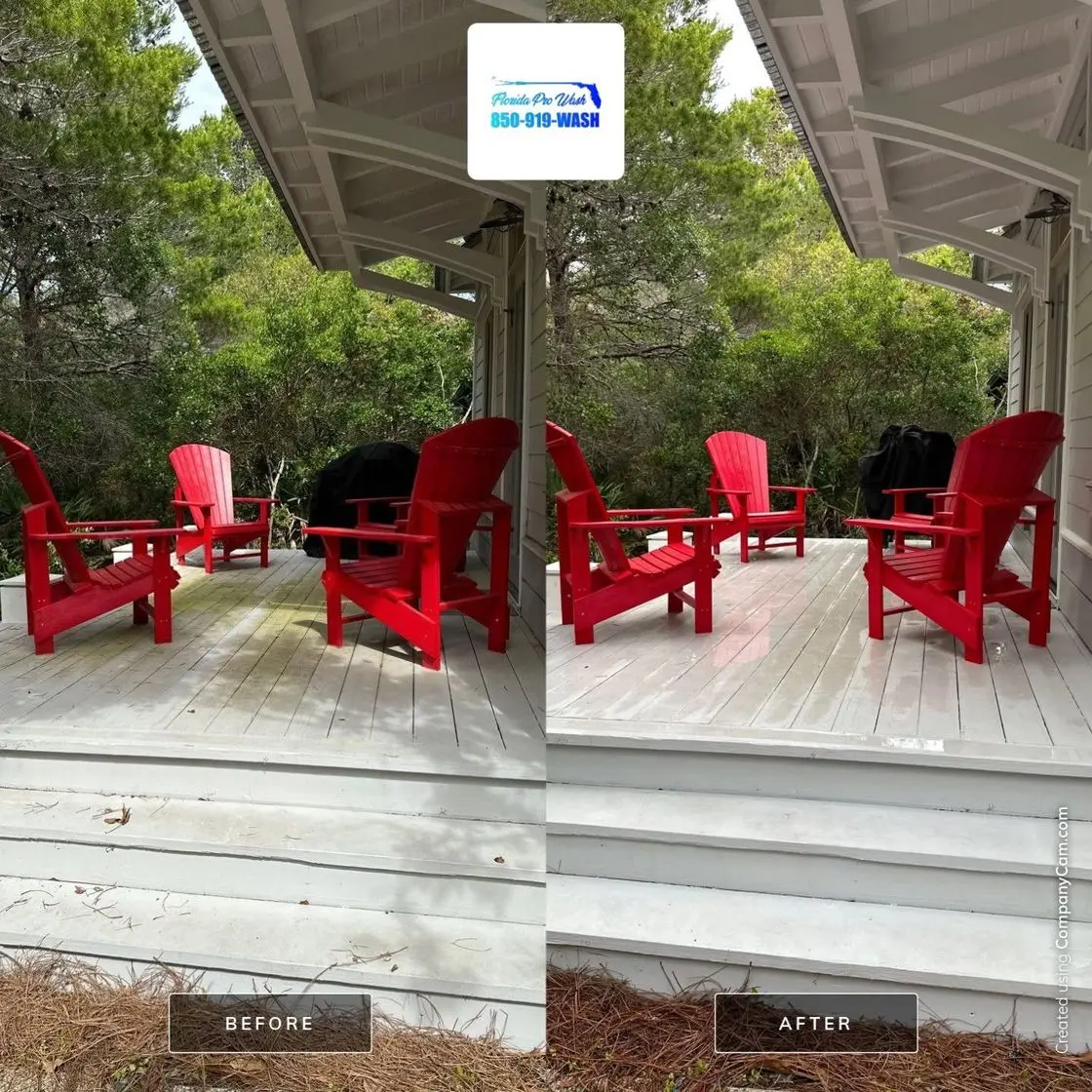 Deck Cleaning in Panama City Beach, FL