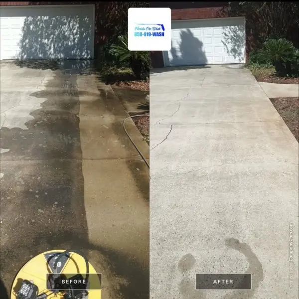 Pressure washing project in Inlet Beach FL