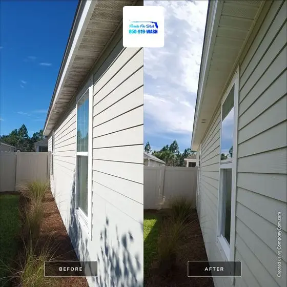 Pressure Washing job in Panama City Beach FL
