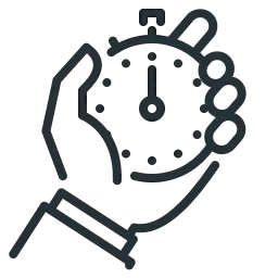 Hand holding a stopwatch with a suit sleeve visible, symbolizing time management and efficiency. Useful for content on productivity, deadlines, or time-sensitive projects.