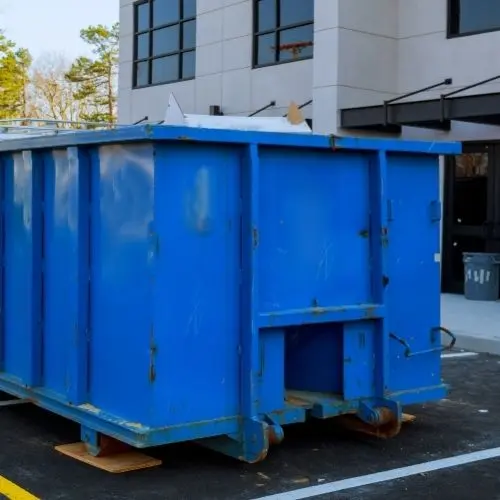 Concrete dumpster pads
