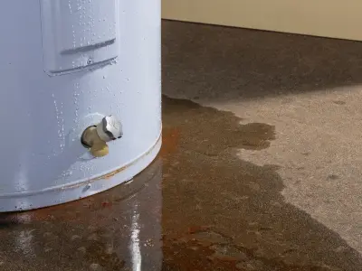 leaking water heater 
