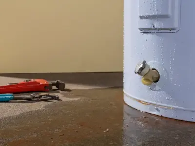 leaking water heater 