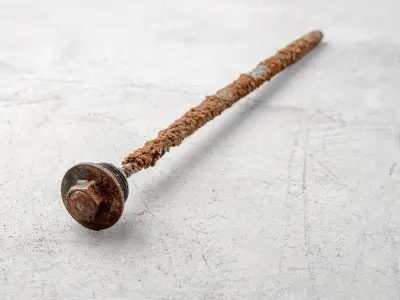 worn anode rod