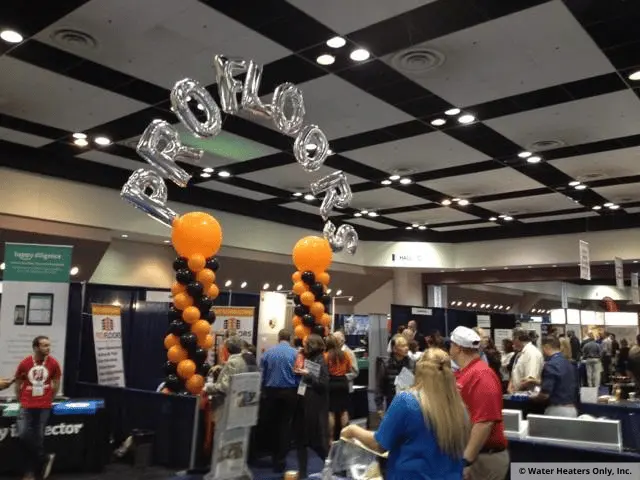 Having fun at the Santa Clara Expo trade show