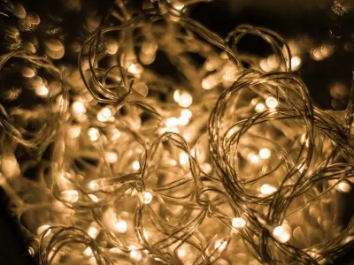 inspect lights and decor