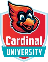 Cardinal University badge
