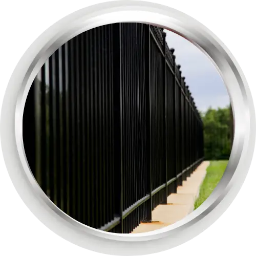 metal fence