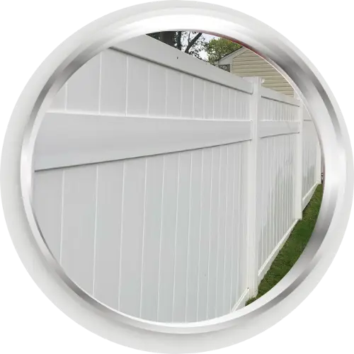 vinyl fence