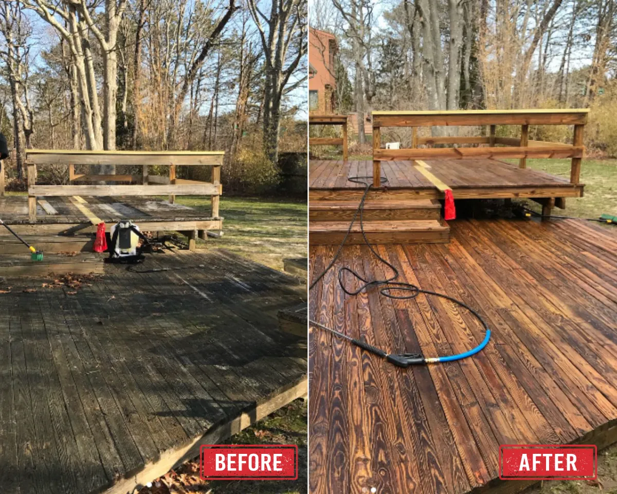 Deck Cleaning Long Island & Suffolk County NY