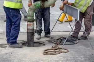 main drain line PHD Mechanical