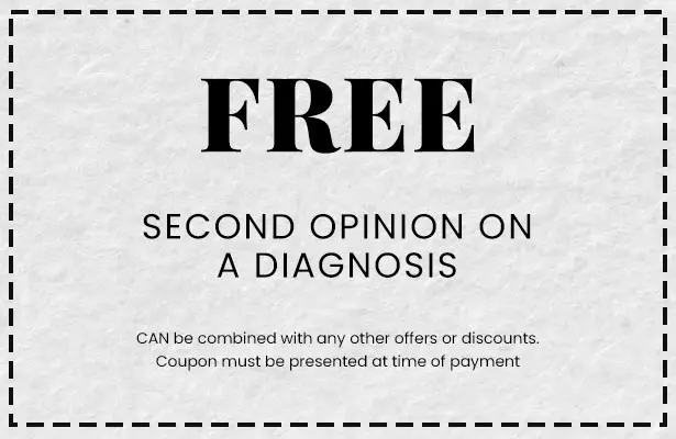 Discounts on Second Opinion on a Diagnosis