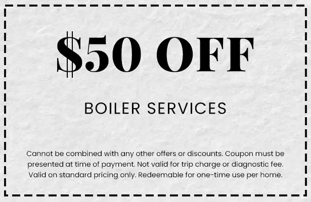 Discounts on Boiler Services