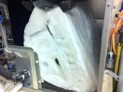 frozen evaporator coils