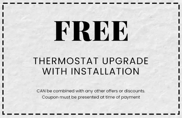 Discounts on Thermostat Upgrade with Installation