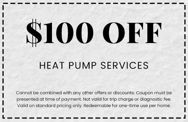 Discounts on Heat Pump Services