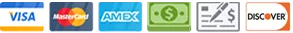 All Payment Methods We Accept