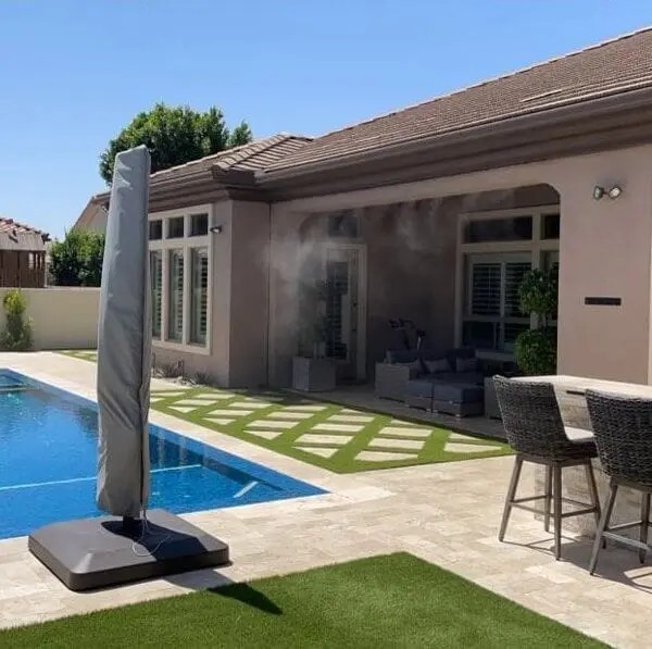 Outdoor Patio Misting System