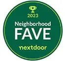 Nextdoor Neighborhood Fave Badge 2023