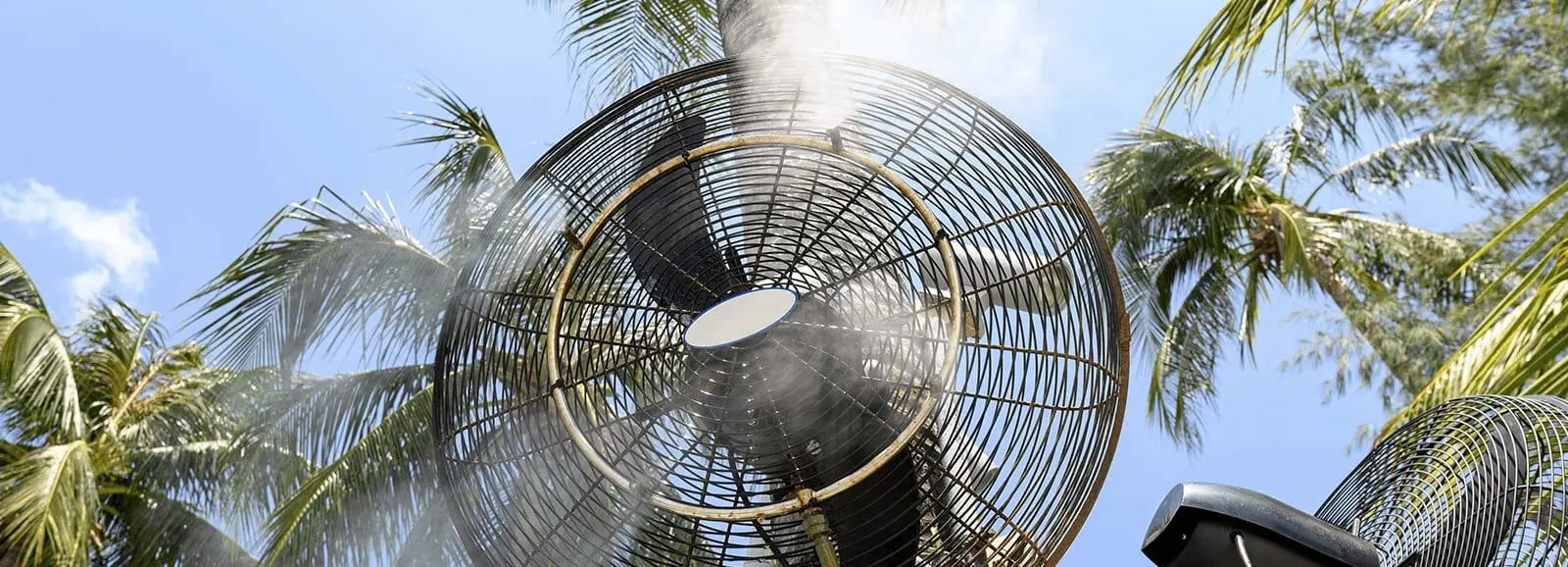misting fan