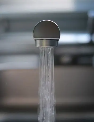 faucet running