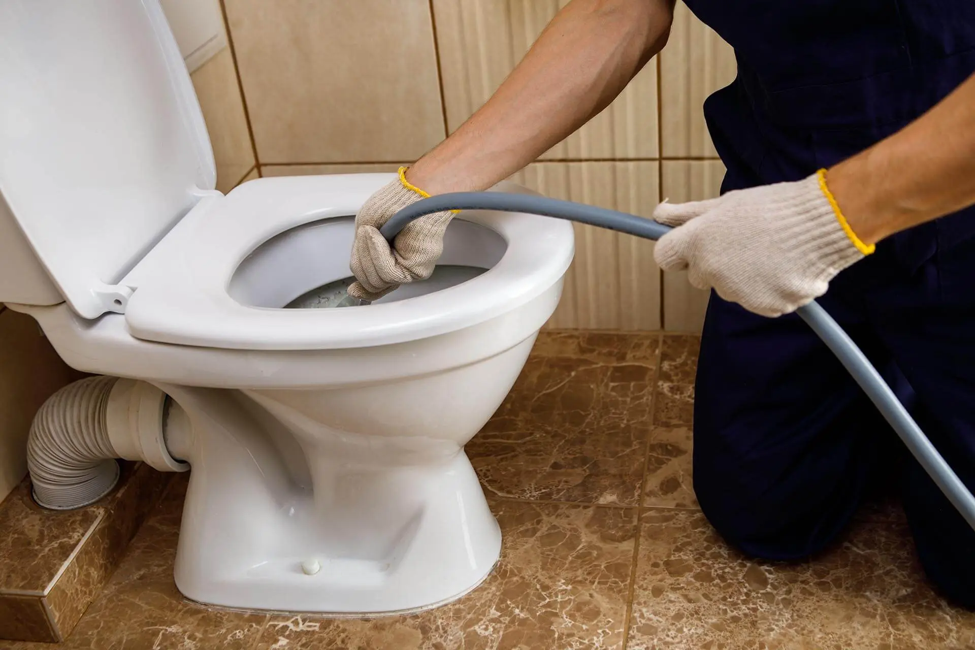 hydrojetting toilet