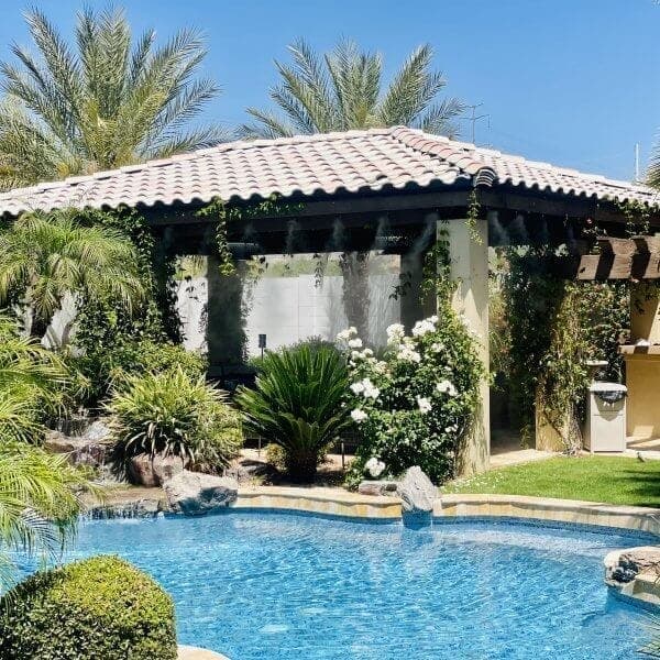Poolside Misting System