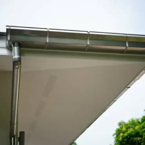 Gutter Cleaning Delaware County stainless gutter
