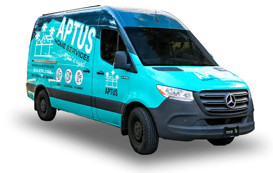 Aptus Home Services Company Truck