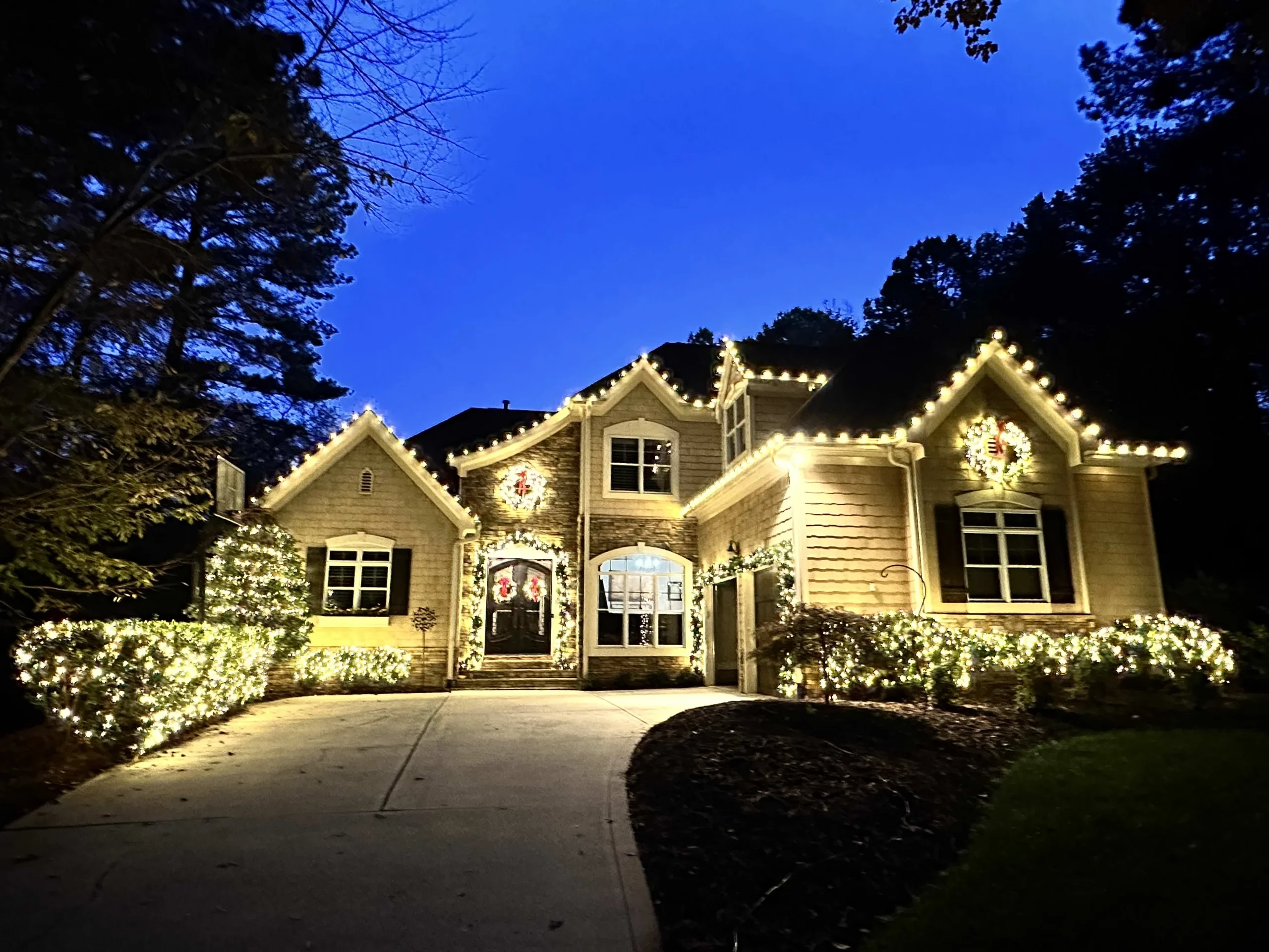 Christmas Lighting Installation Charlotte NC