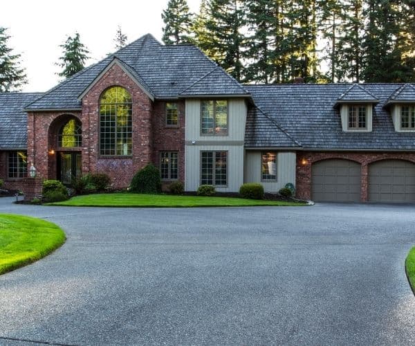 concrete driveway
