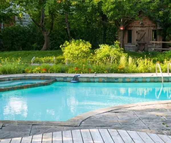 pool deck