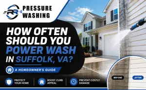 Pressure Washing Frequency in Suffolk VA