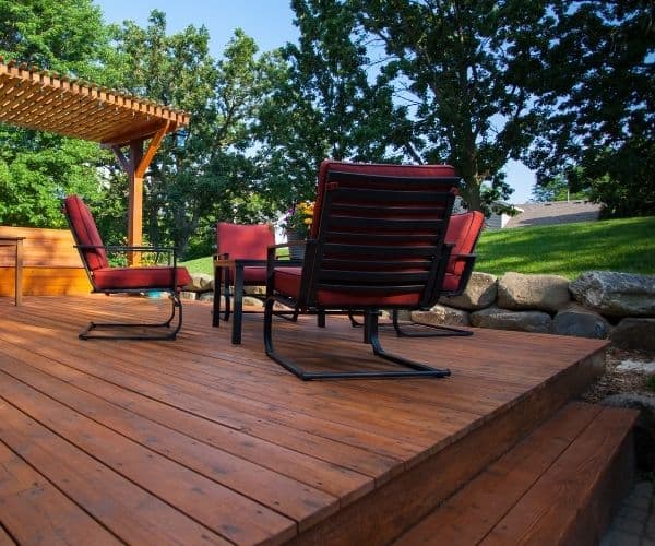 high end deck