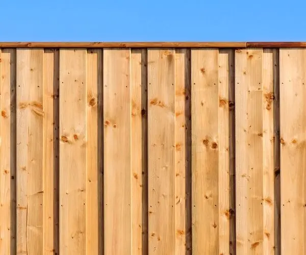 wood fence