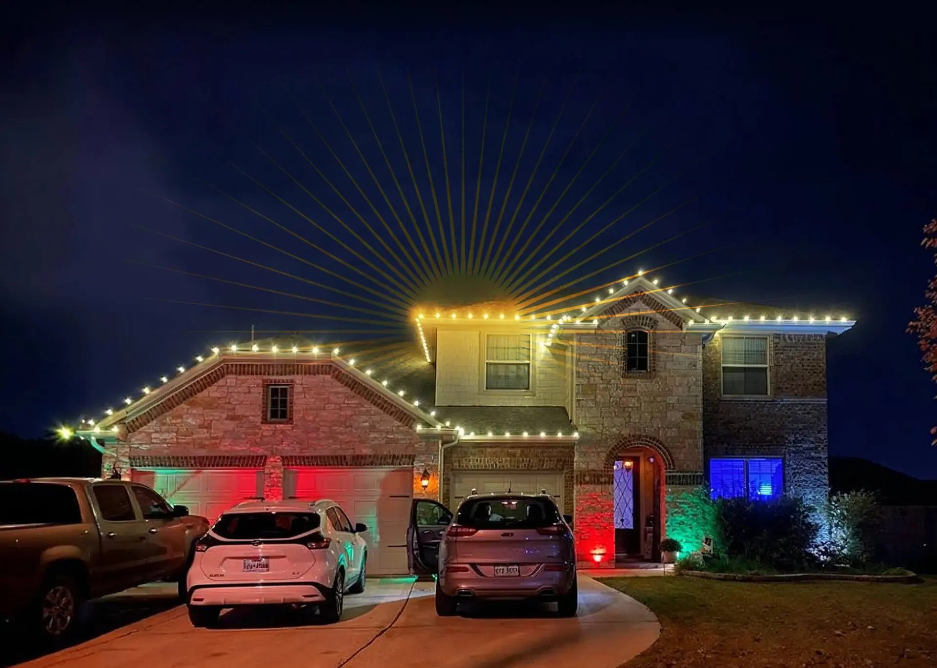 Christmas Light Installation Austin