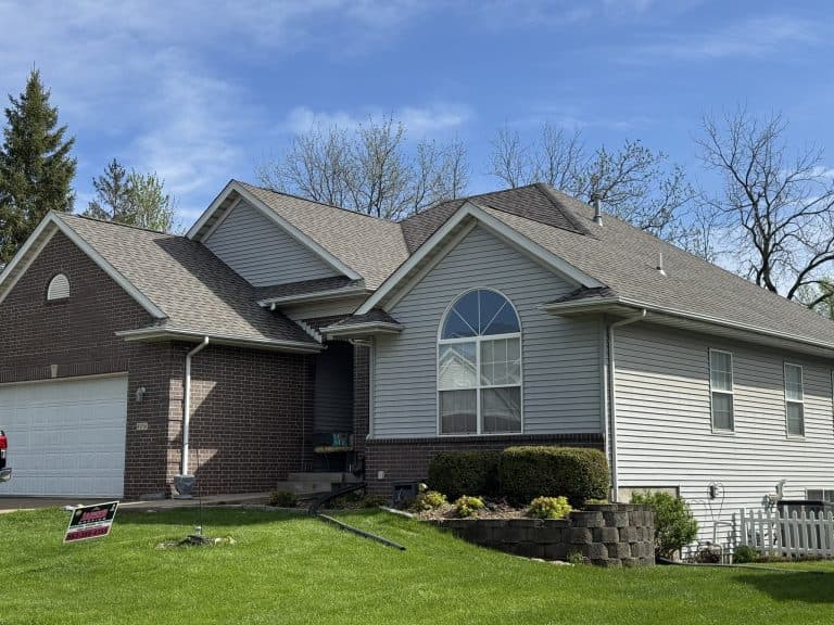 new asphalt roof