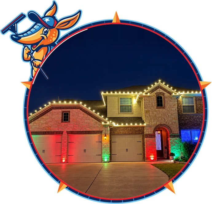 Christmas Light Installation Austin TX