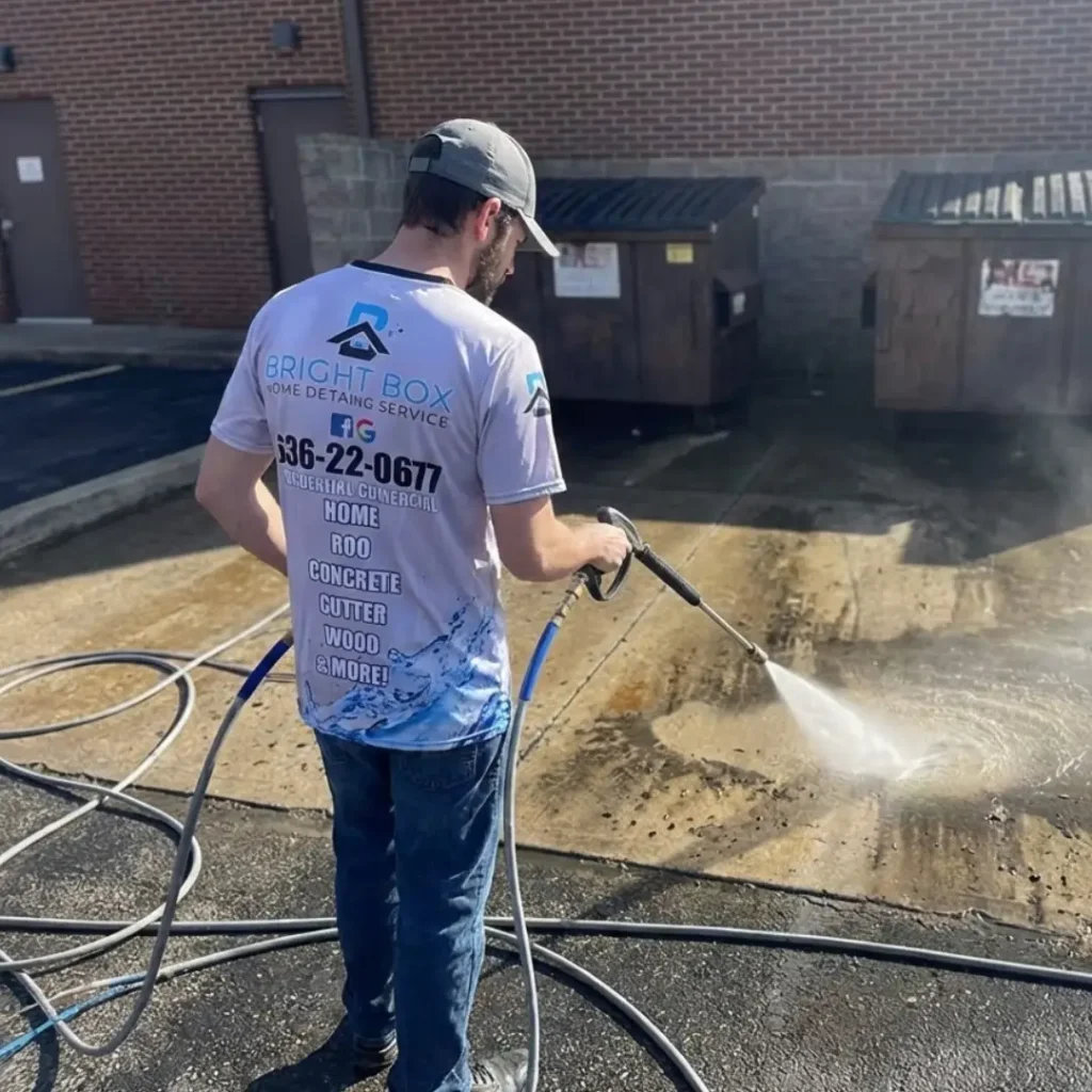 Dumpster Pad Cleaning Chesterfield MO