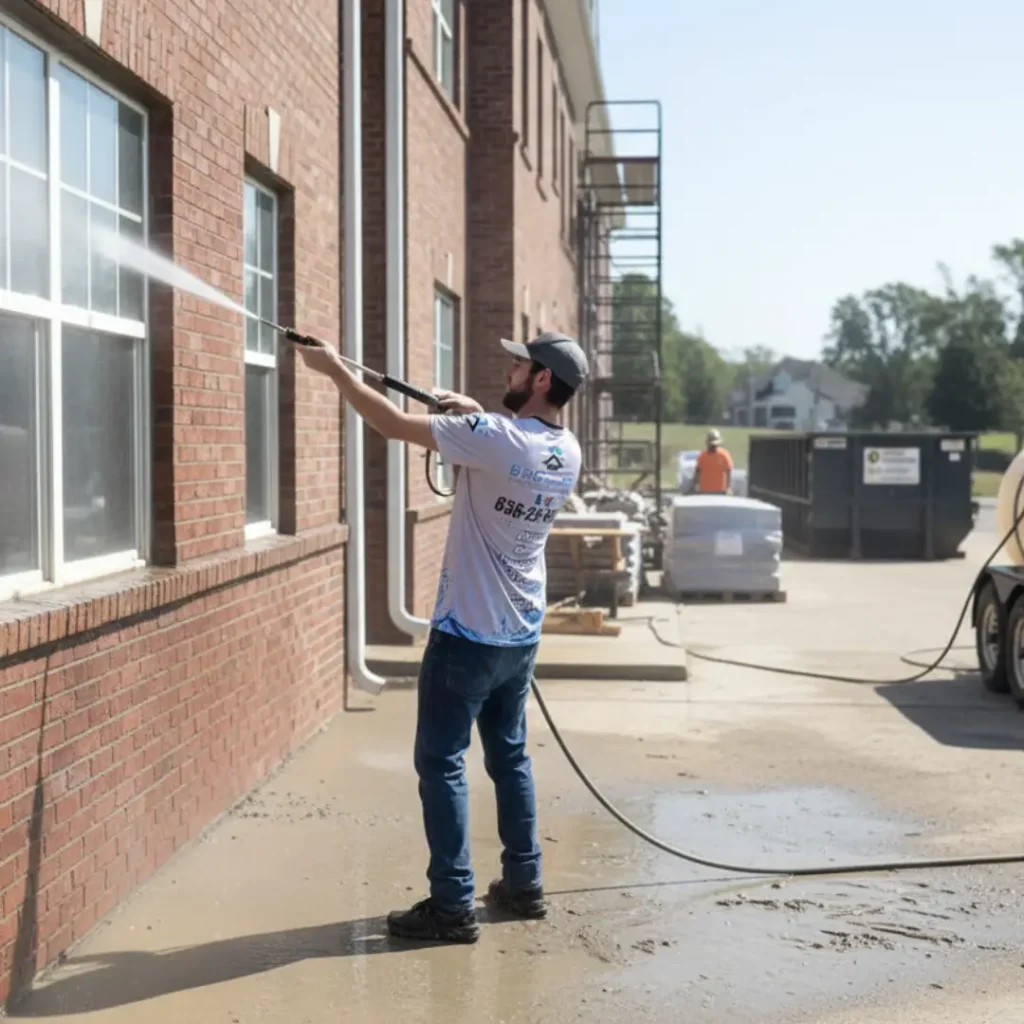 Post Construction Clean Up Chesterfield MO
