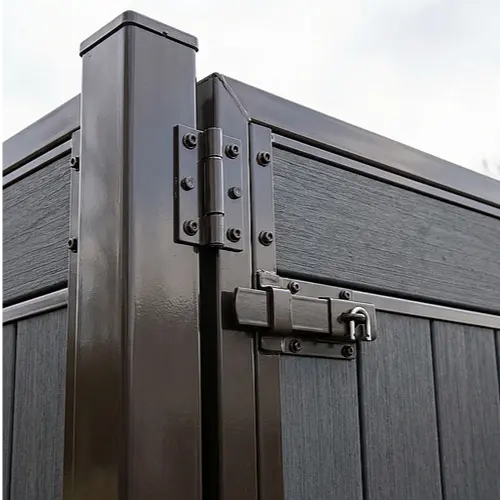 dumpster metal gates