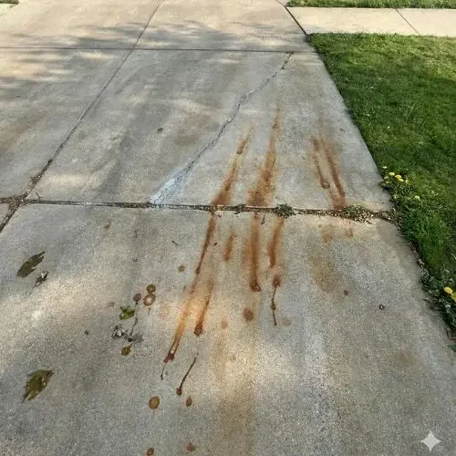 Driveway Rust Stains