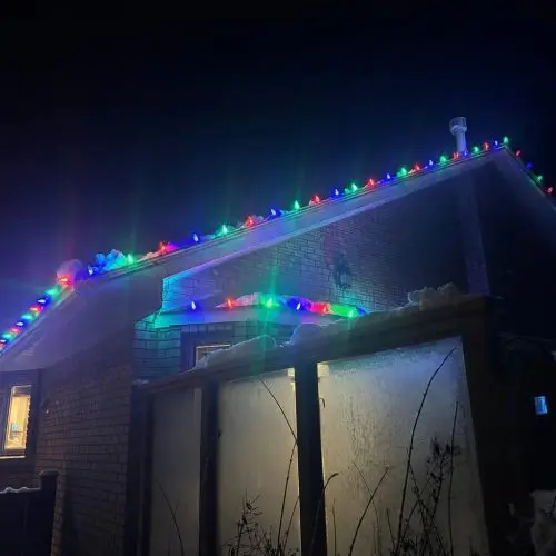 Christmas Light Installation Results in Calgary AB