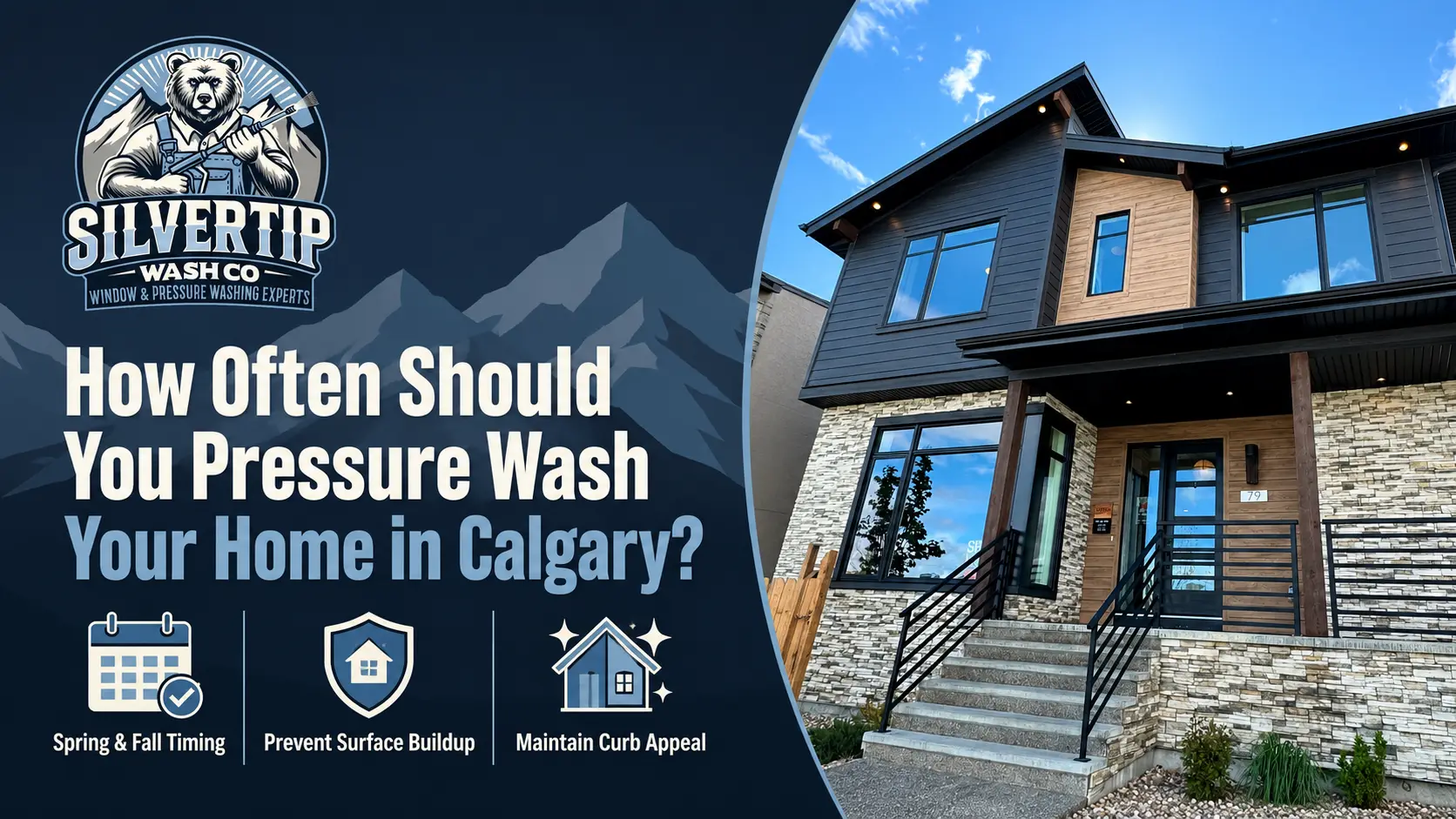 How Often Should You Pressure Wash Your Home in Calgary